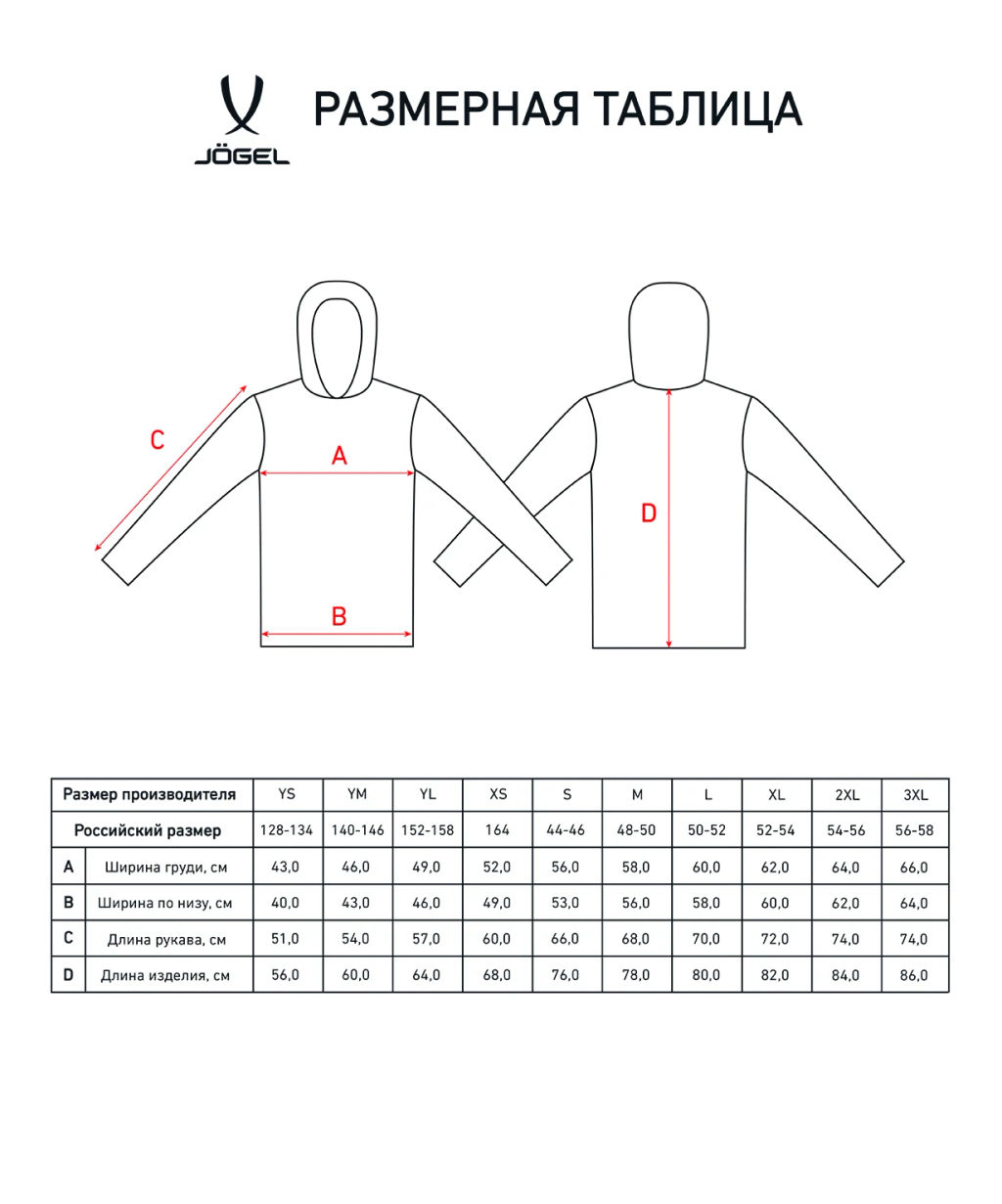 Куртка ветрозащитная JOGEL DIVISION PerFormPROOF Shower Jacket, темно-зеленый  фото 12