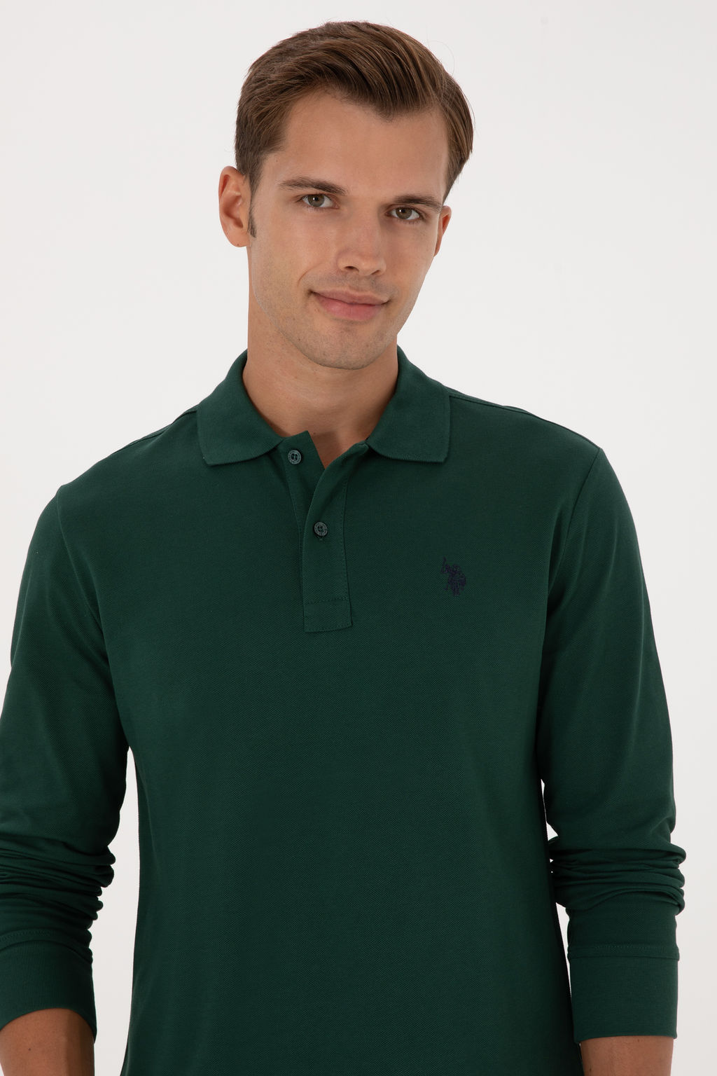 Erkek Koyu Ye_il Basic Sweatshirt Sepette S_rpriz _ndirim - U.s. polo assn фото 9