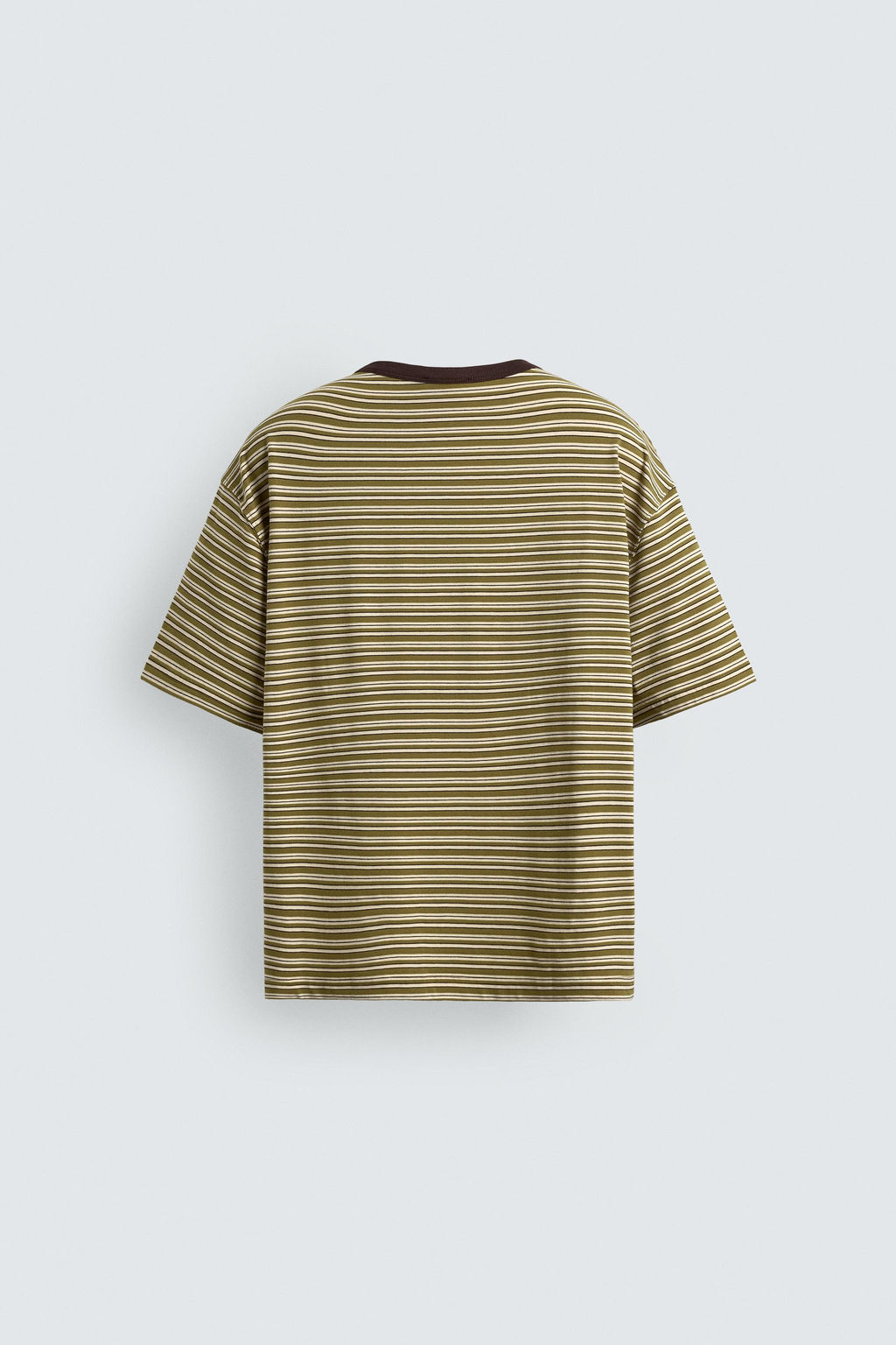 CAMISETA REGULAR FIT  RAYAS / rayas - Zara фото 8