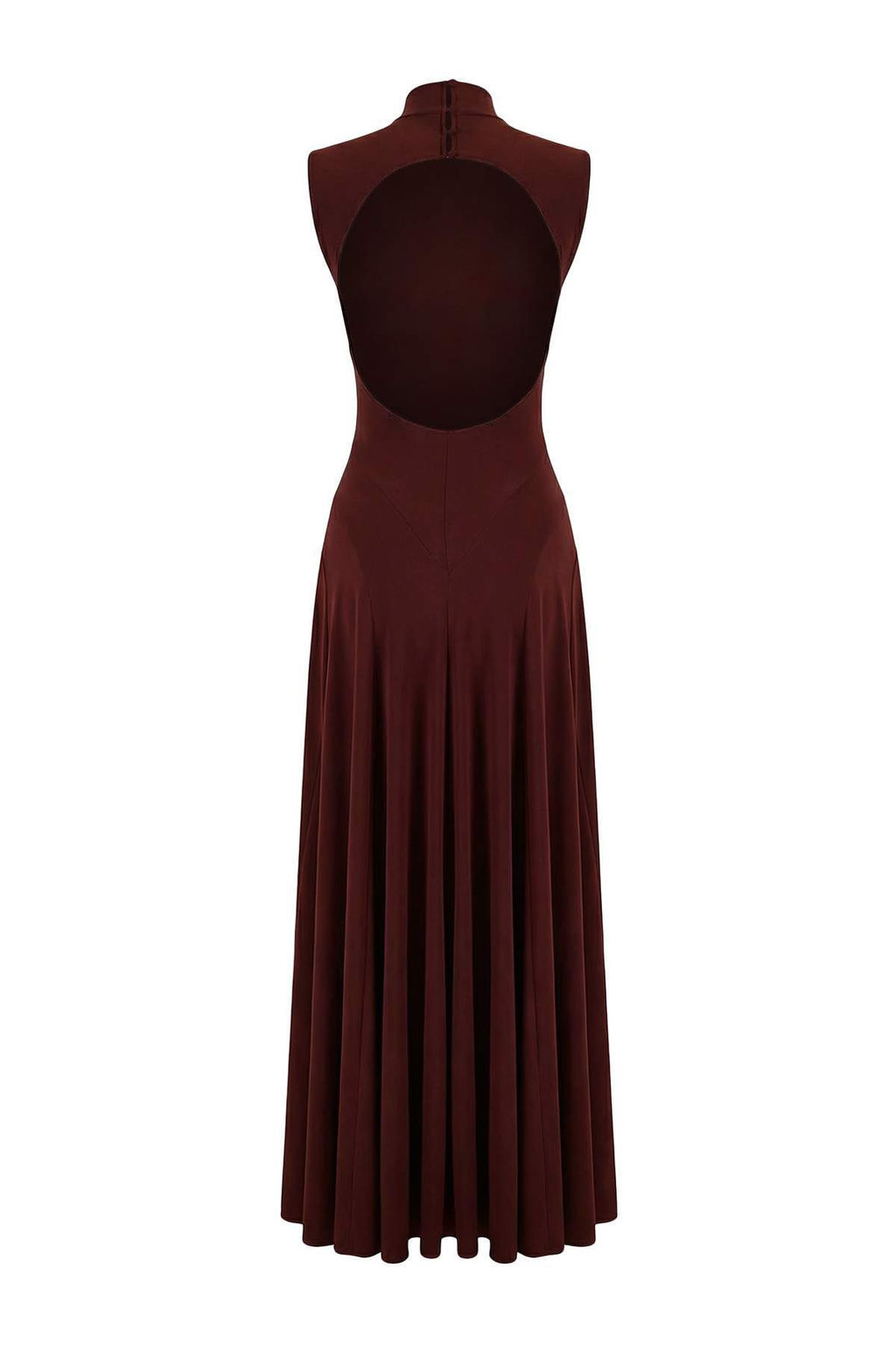 Koyu Kahverengi Orme S?rt Detayl? Elbise TPRAW26EL00129 - Trendyolmilla фото 2