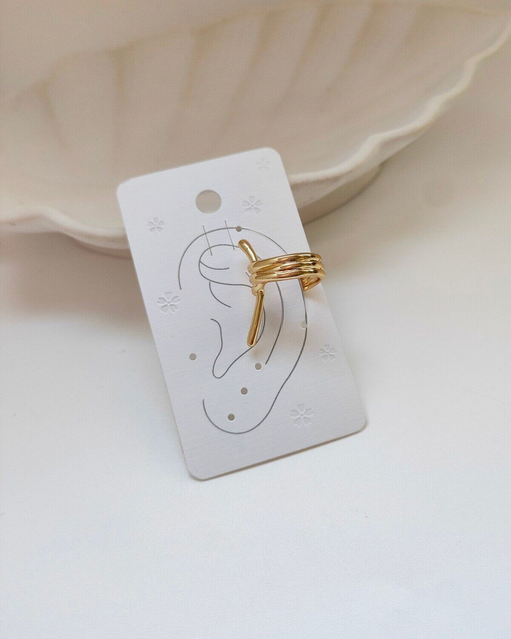 Серьги - кафф