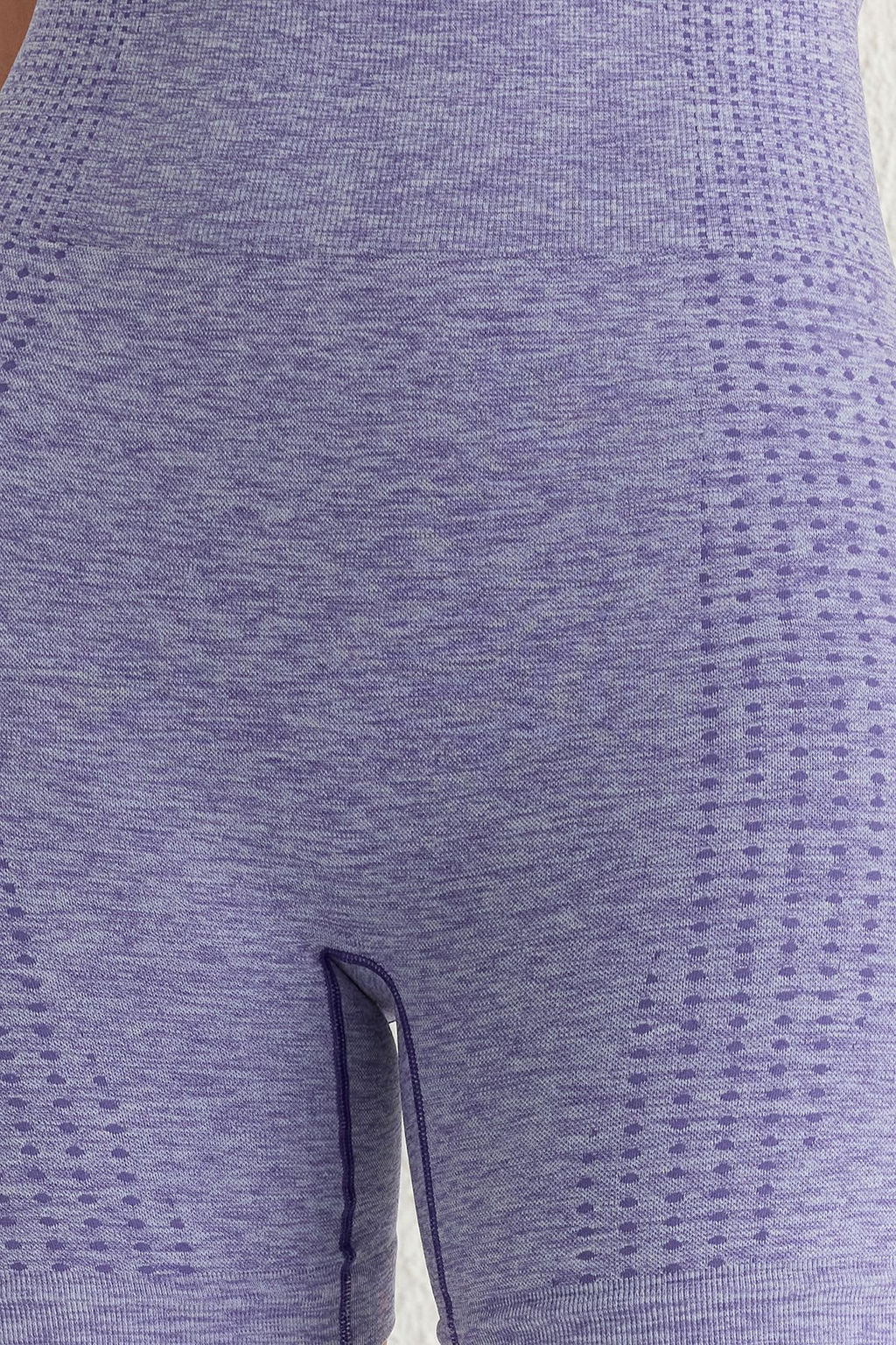 TRENDYOLMILLA Lila Seamless/Dikissiz Orme Spor Sort/K?sa Tayt THMSS25TY00008 фото 4