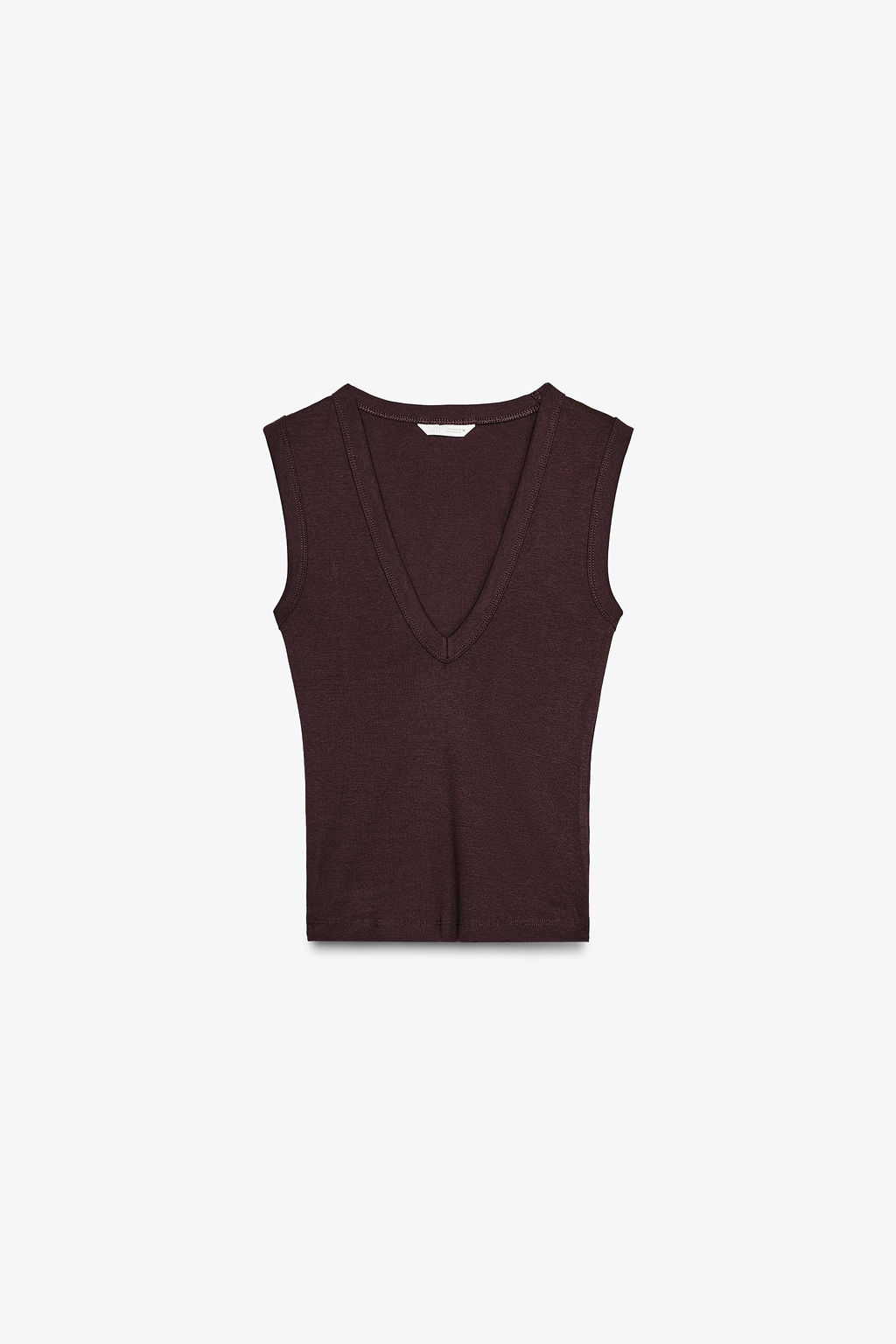 V-NECK TOP - Zara фото 6