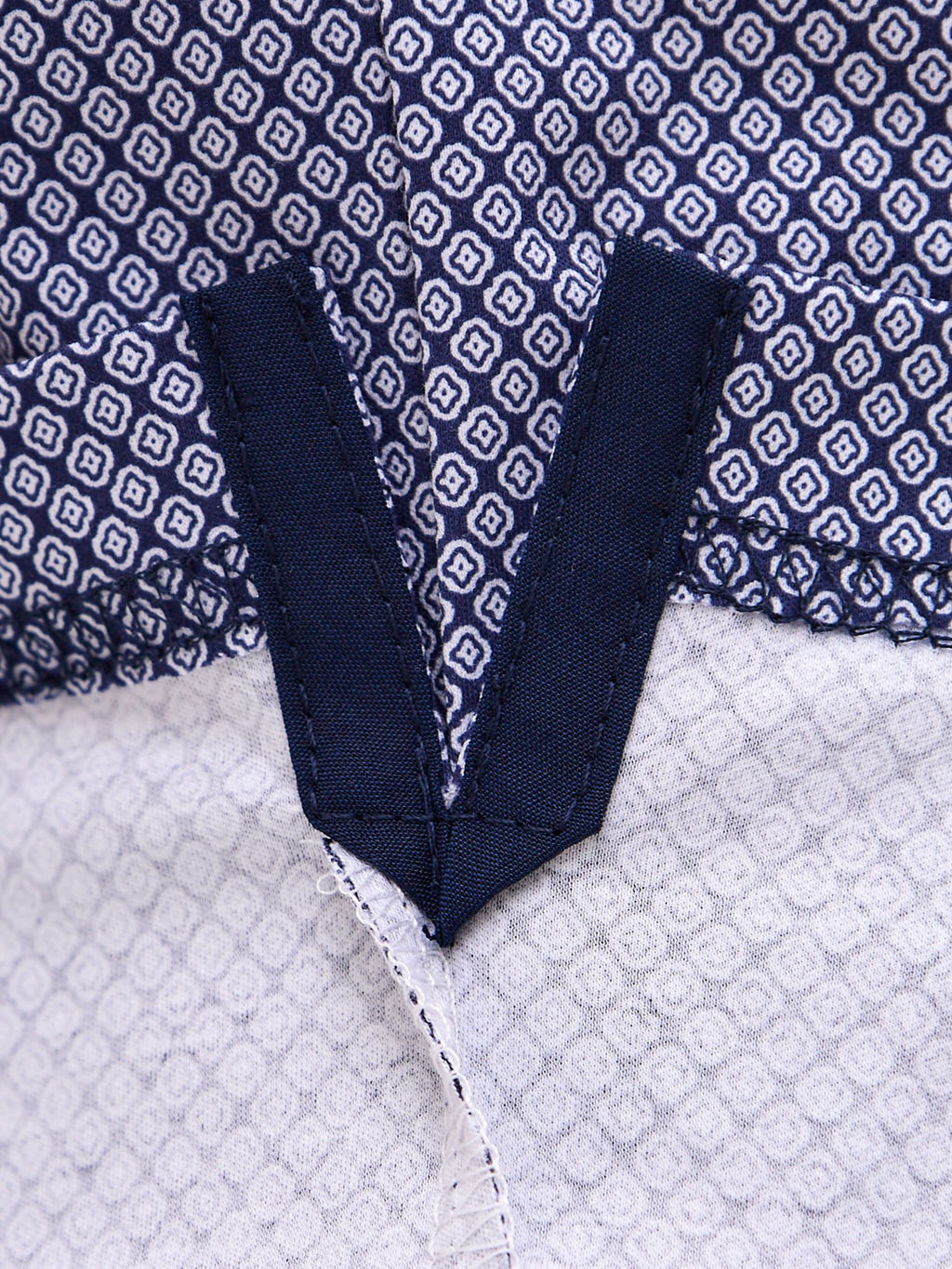 Джемпер мужской с воротником поло короткий рукав GREG G144-TD1246T-LT4618 (синий)