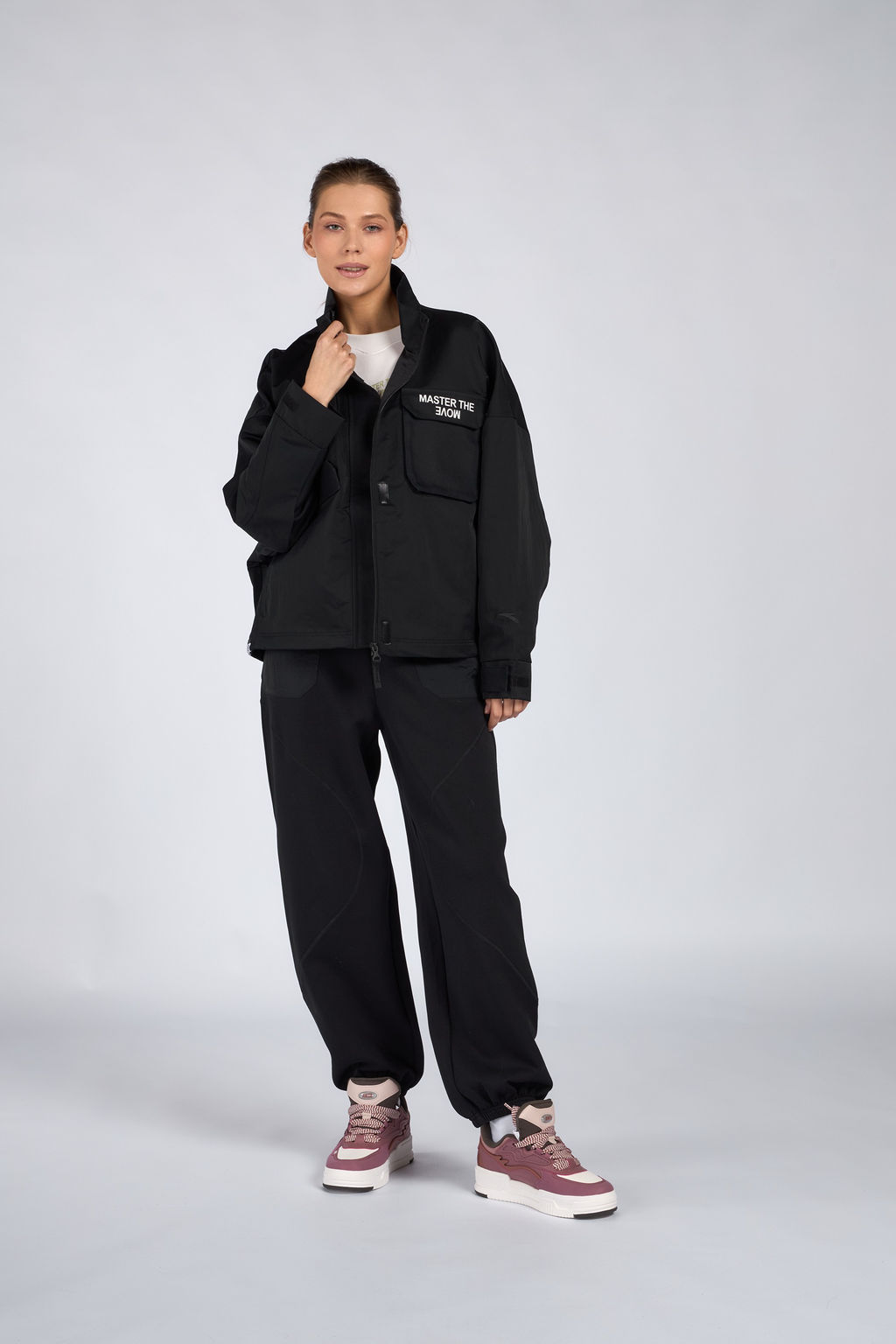 Ветровка Черный