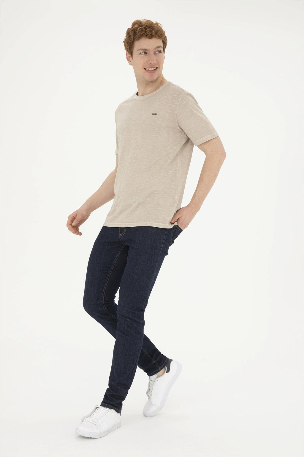 Мужская базовая футболка Stone - U.s. polo assn фото 4