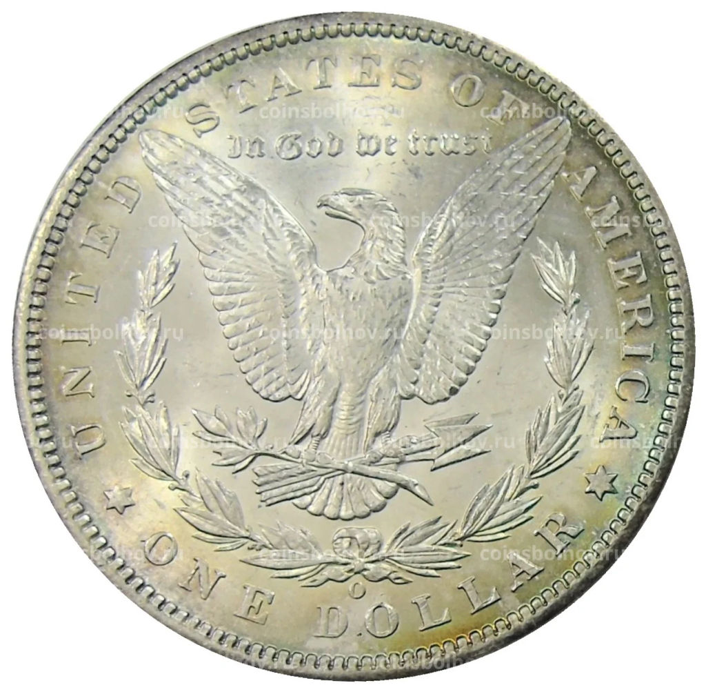 1 доллар 1899 года O США  Доллар Моргана