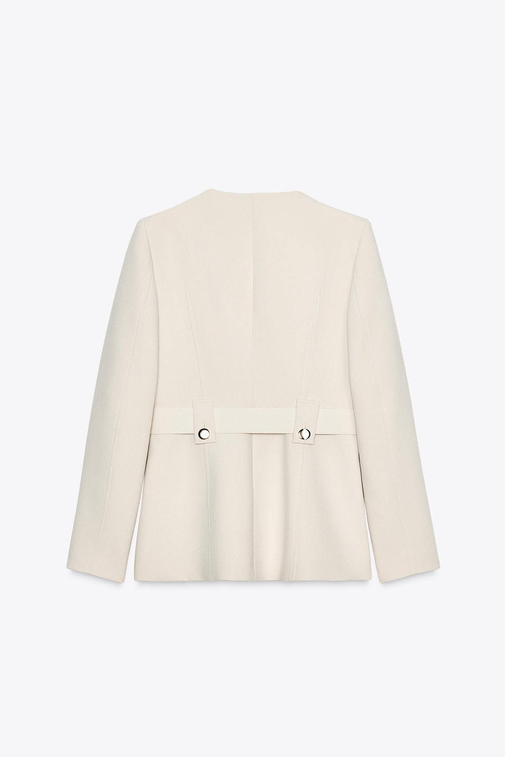 FITTED BLAZER WITH BELT - Zara фото 9