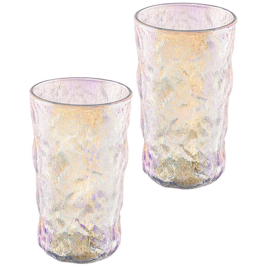 Набор 2 стаканов 360 мл 8*8*13,5 см стекло