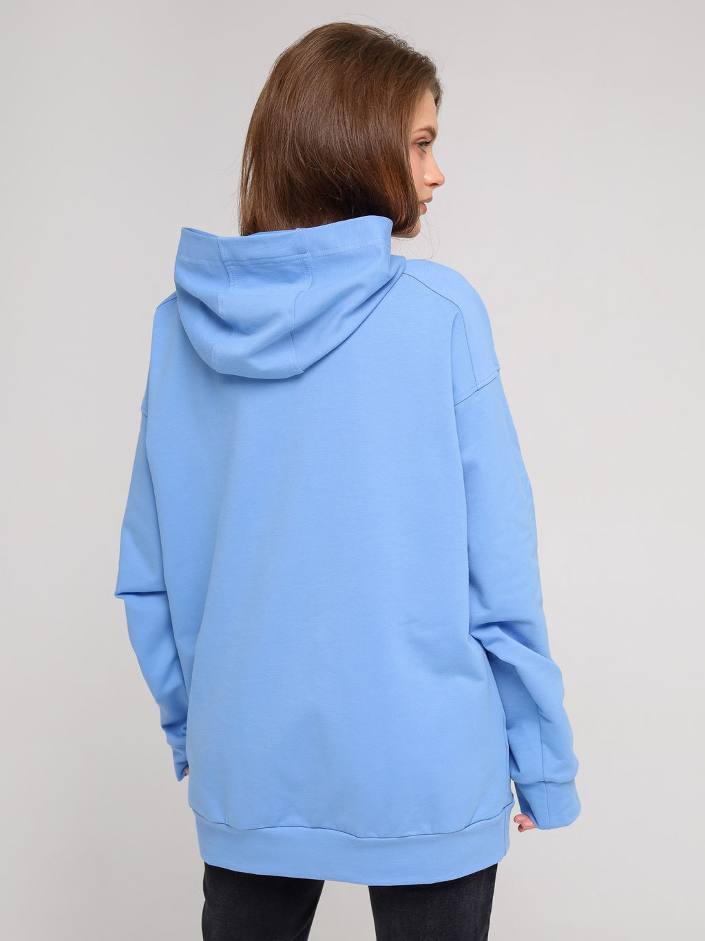 Худи универсальное Bearcape с начёсом Ф3 (горчица)  фото 9