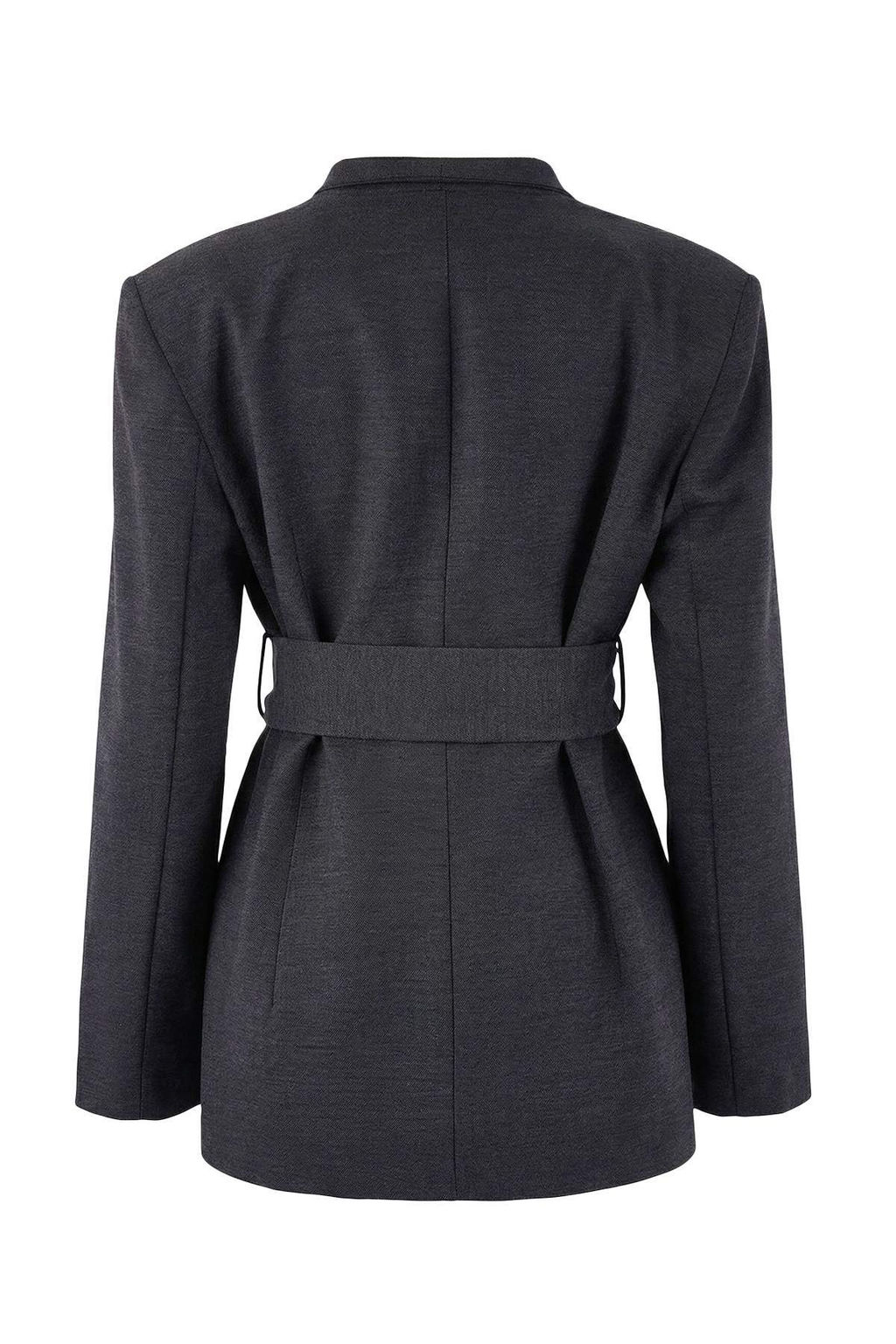 Trendyolmilla Wardrope Essentials  Antrasit Kusakl? Dokuma Kruvaze Blazer Ceket TWOSS26BC00004  фото 2