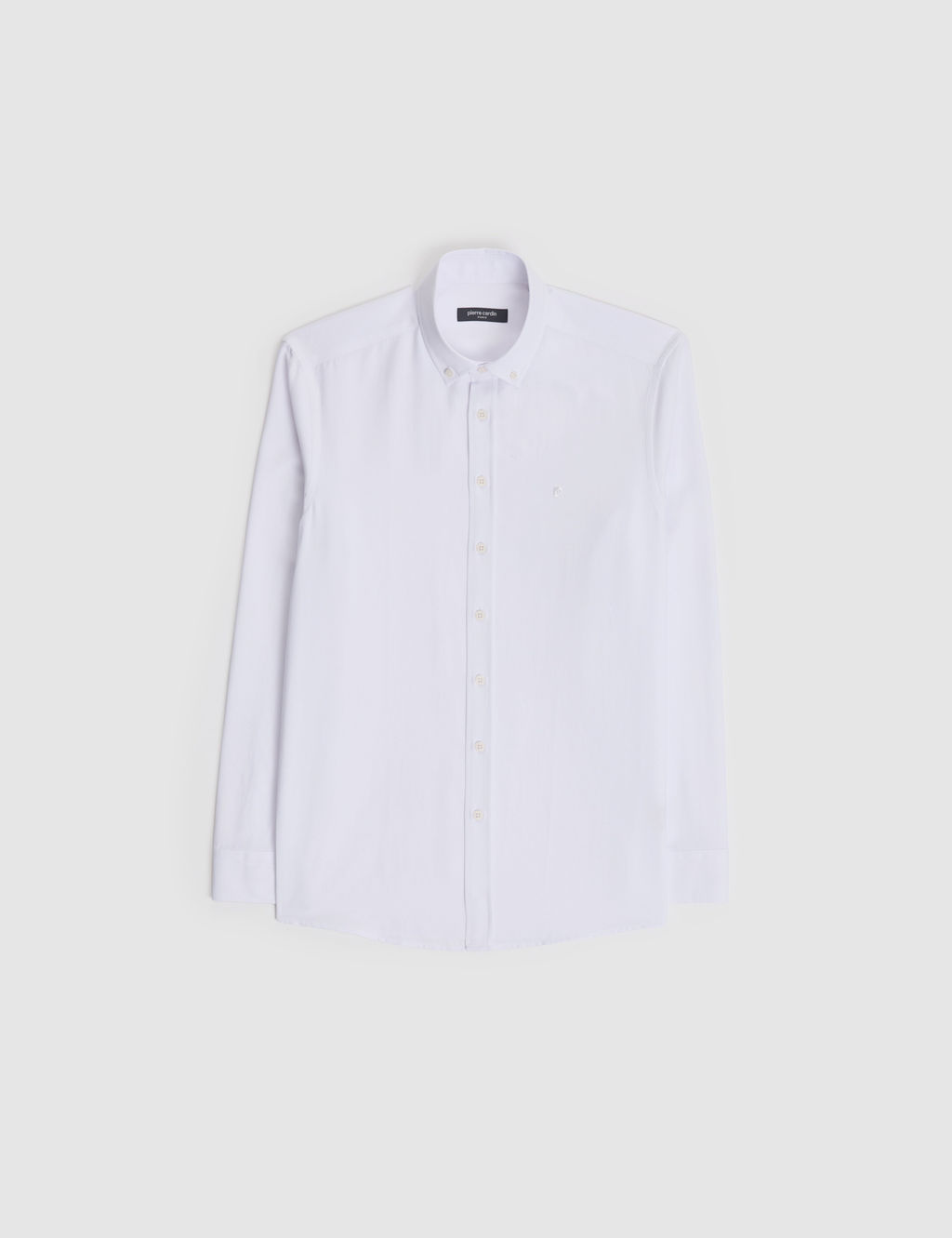Beyaz Oxford Slim Fit Kolay _t_lenebilir G_mlek