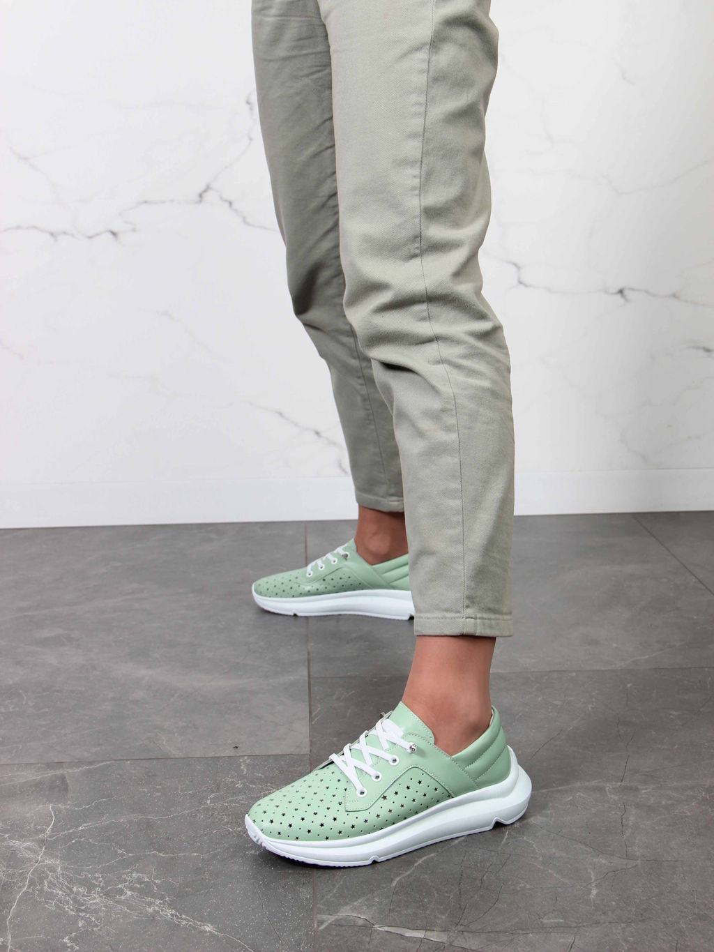 Кроссовки 168.236143w. Мята-виктория