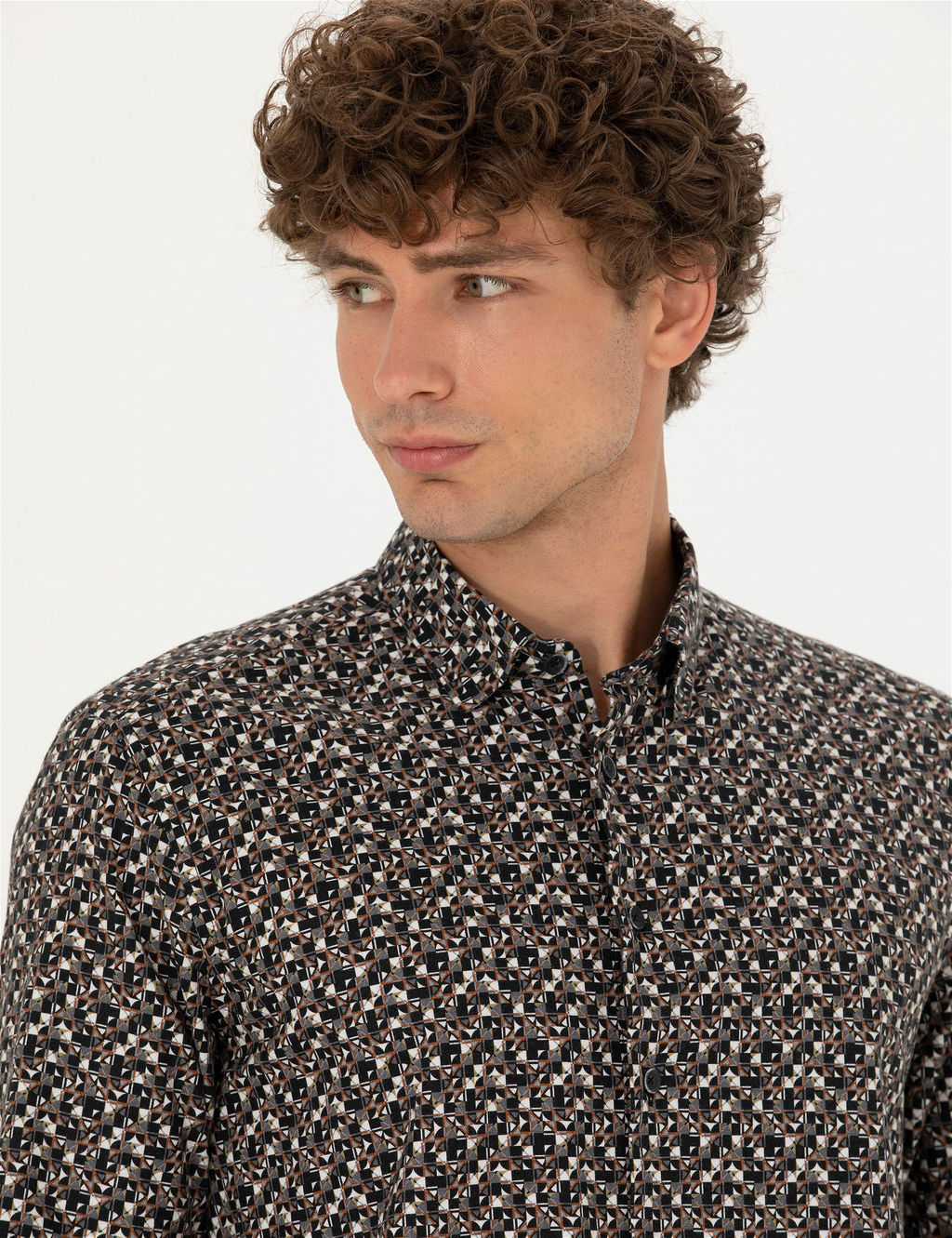 Siyah Slim Fit Uzun Kollu G_mlek
