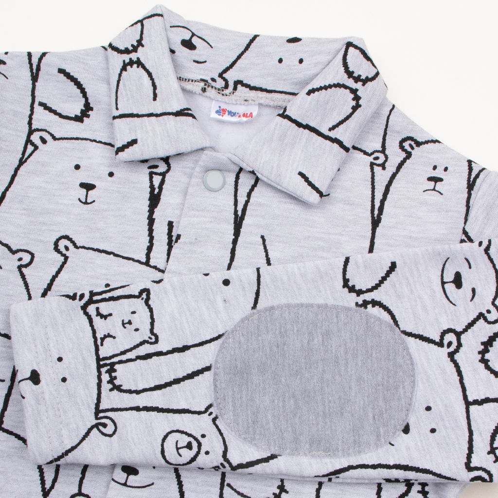 Рубашка футер 2х нитка начёс 0497310402