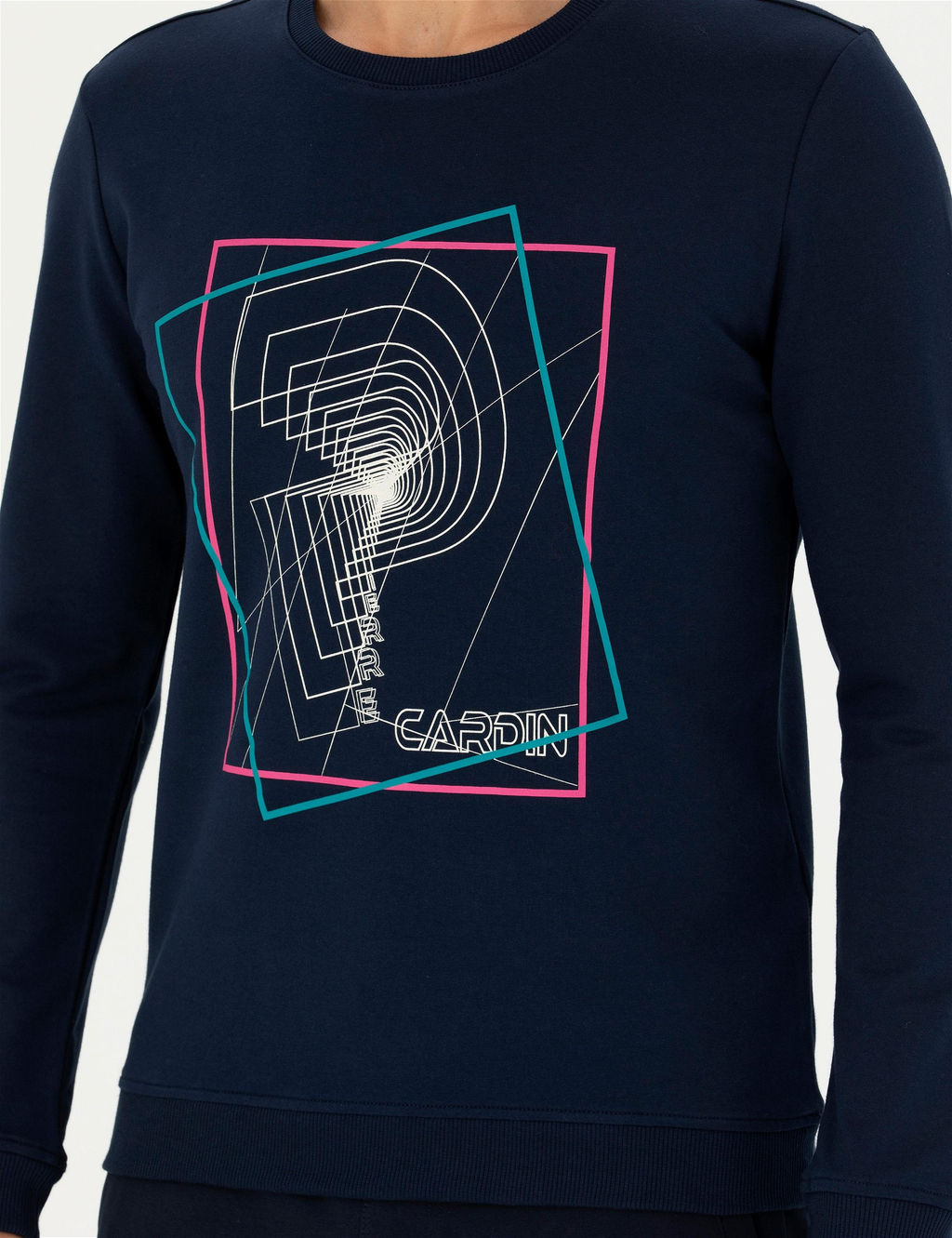 Lacivert Regular Fit Sweatshirt - Pierre cardin фото 7