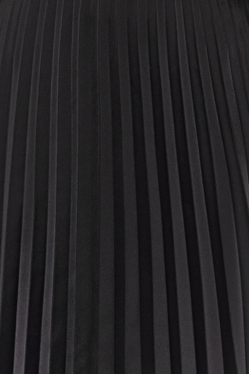 TRENDYOLMILLA Siyah Plise Detayl? Saten Kumas Midi Boy Dokuma Etek TWOAW24ET00359  фото 5