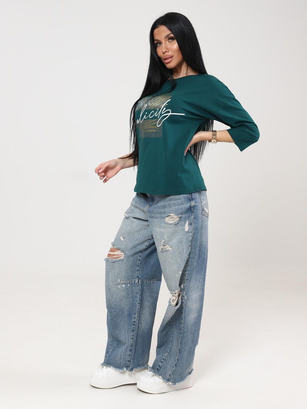 IV-CAPRIZ Хоста - футболка изумрудный