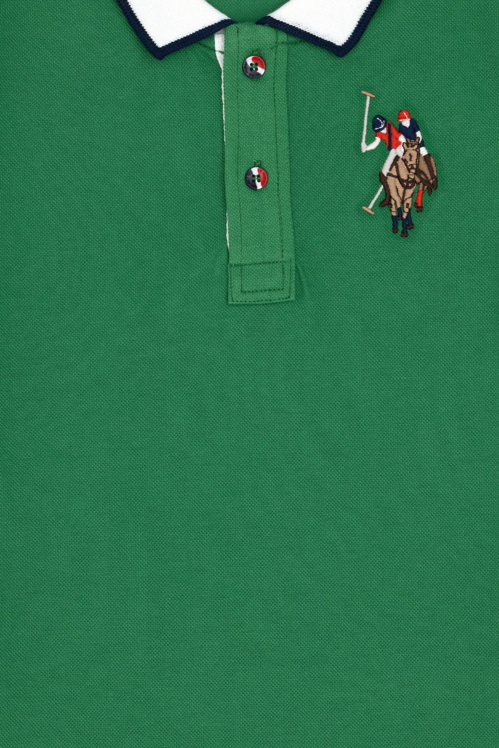 U. S. Polo Assn / Зеленая базовая футболка для мальчика - U.s. polo assn фото 3