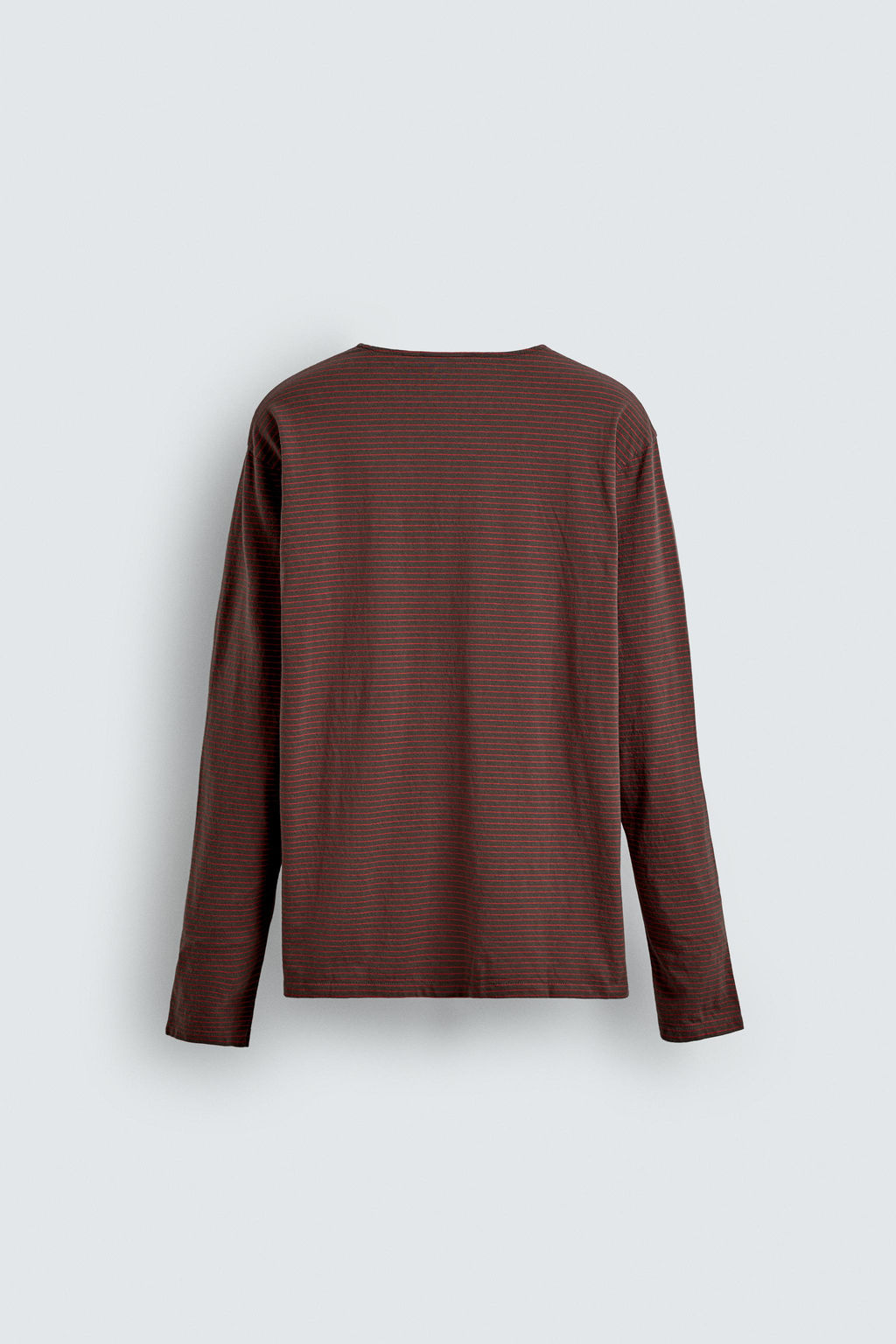 STRIPED JACQUARD T-SHIRT - Zara фото 7