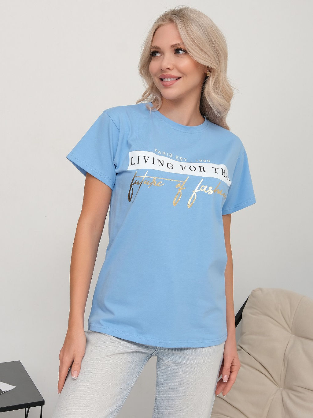 Футболка Хлопок 95%, лайкра 5% Имидж - Ивассорти фото 40