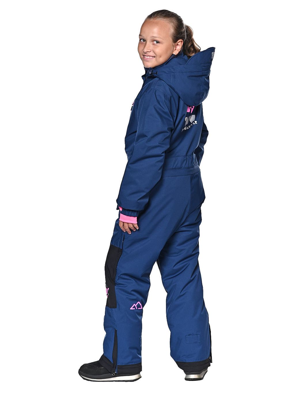 Комбинезон T-9081 Темно-синий