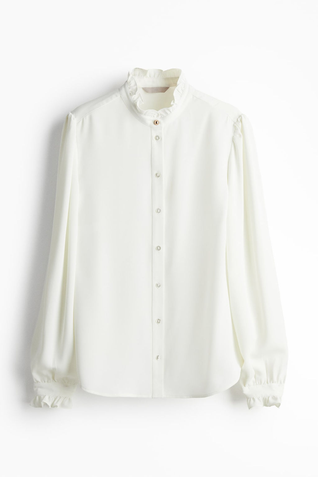 Blusa con ribetes de volante - H&m фото 6