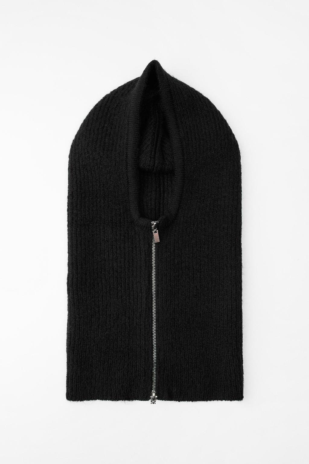 RIBBED ZIP BALACLAVA - Zara фото 6