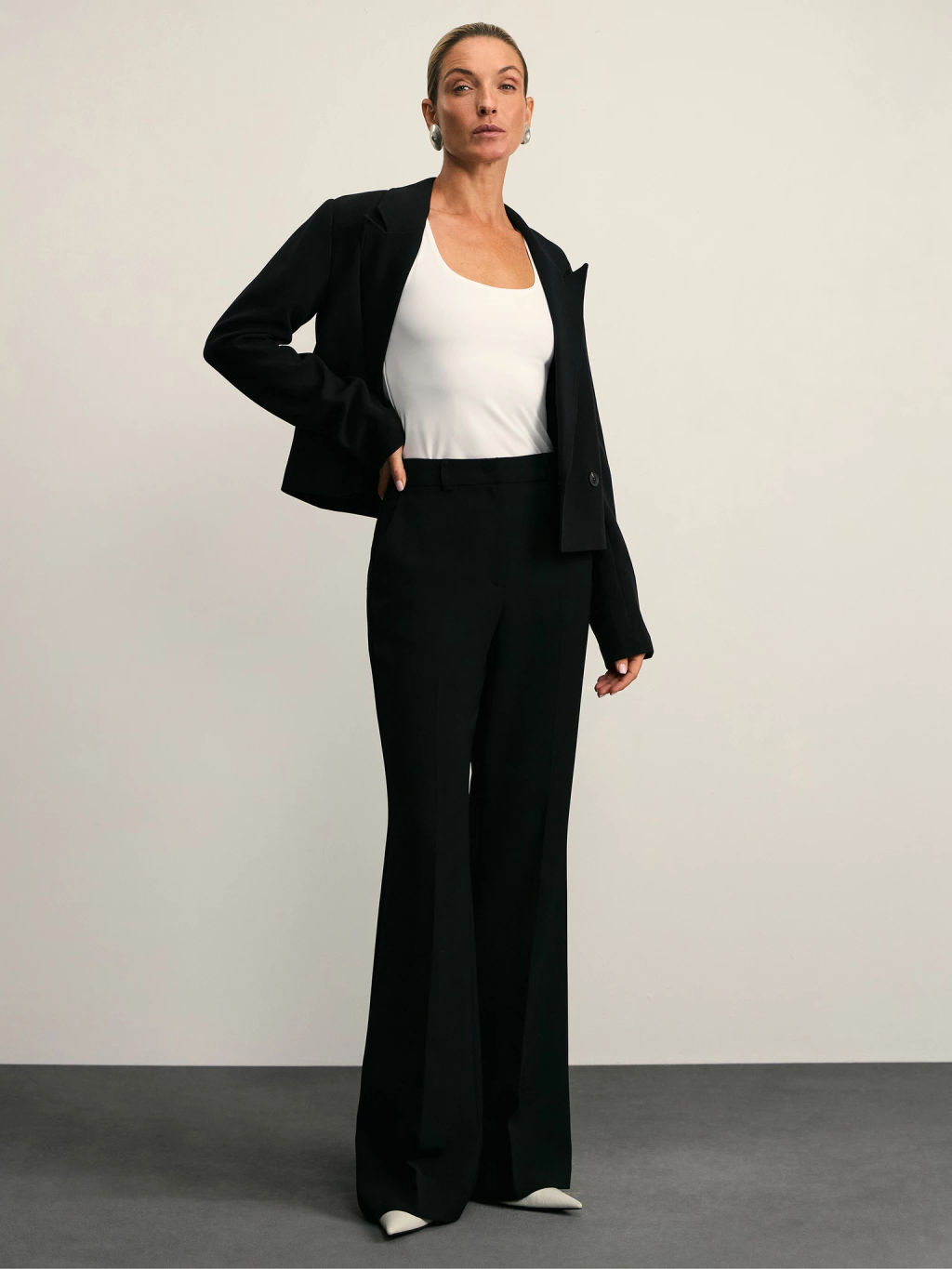 Базовый топ с широкими бретелями / Zarina  фото 3