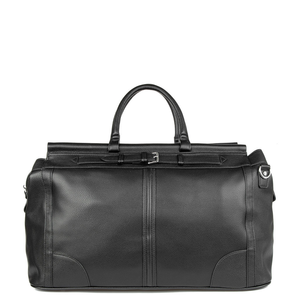 Мужская дорожная сумка из экокожи