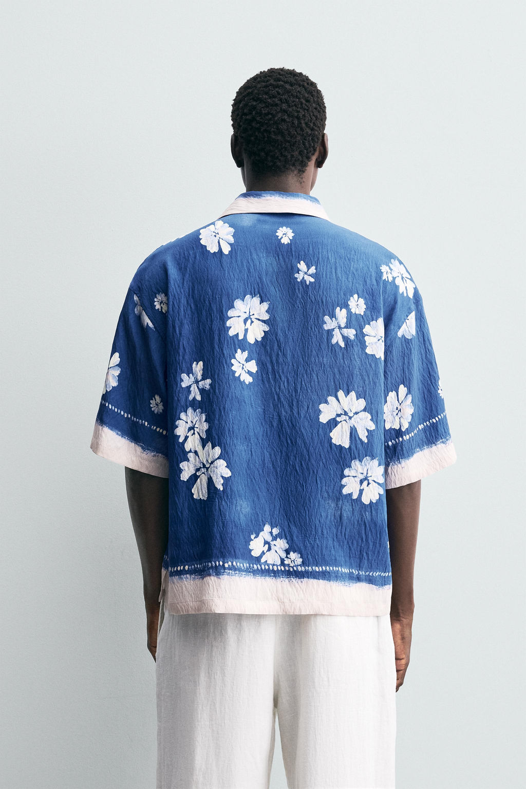 FLORAL PRINT SHIRT - Zara фото 7