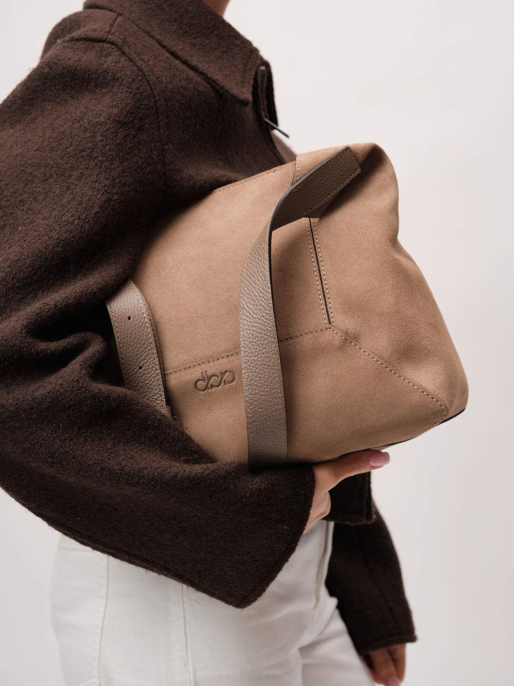 Сумка Mosaic DBR 31376 серо-коричневый  фото 4