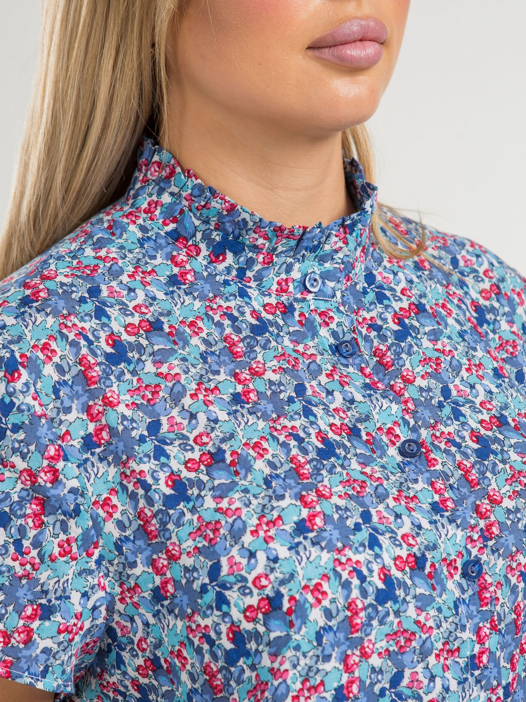 Туника 1023 цветочный принт - Novita фото 7