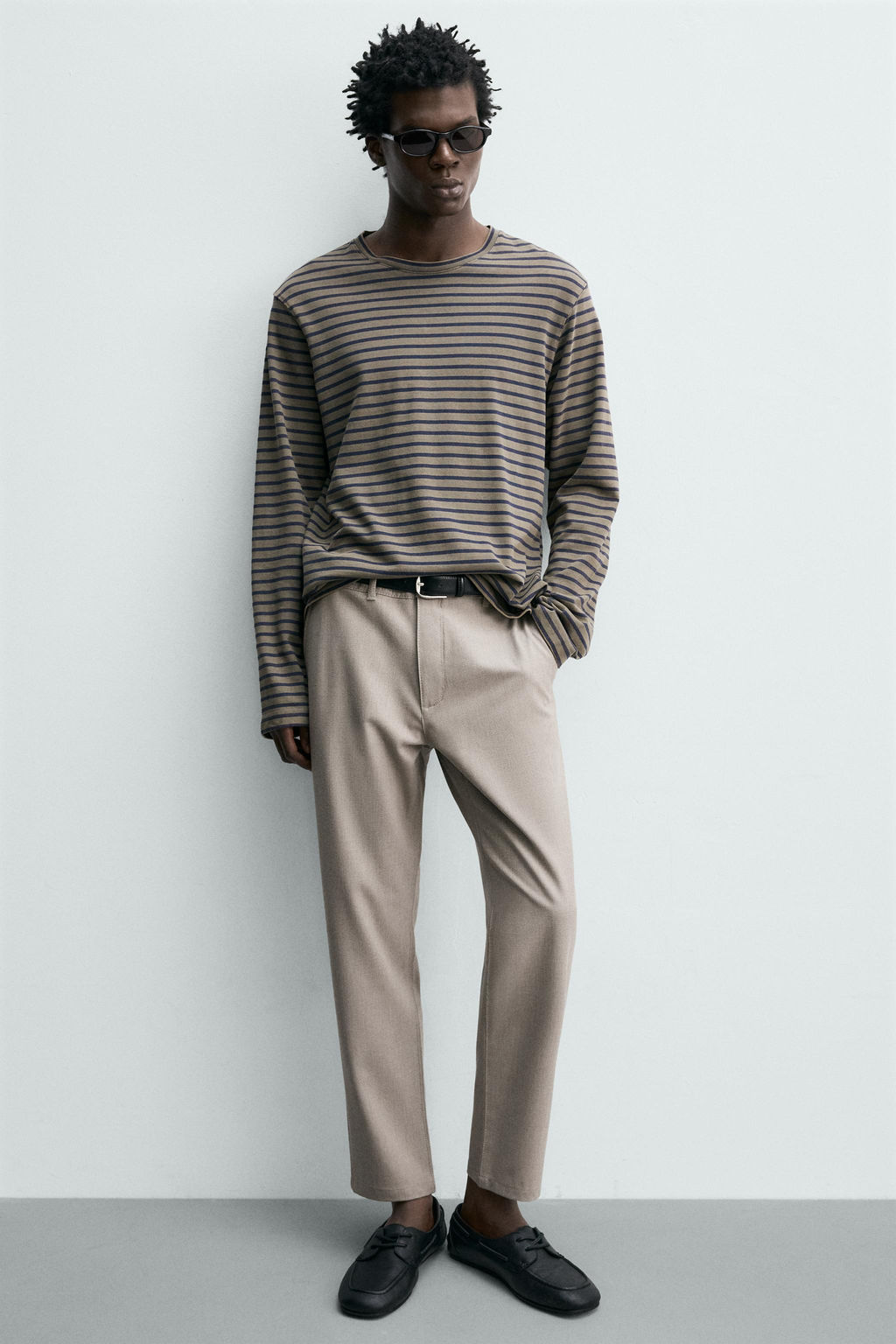 PANTAL?N CHINO ESTRUCTURA CONFORT / Vis?n claro - Zara фото 6