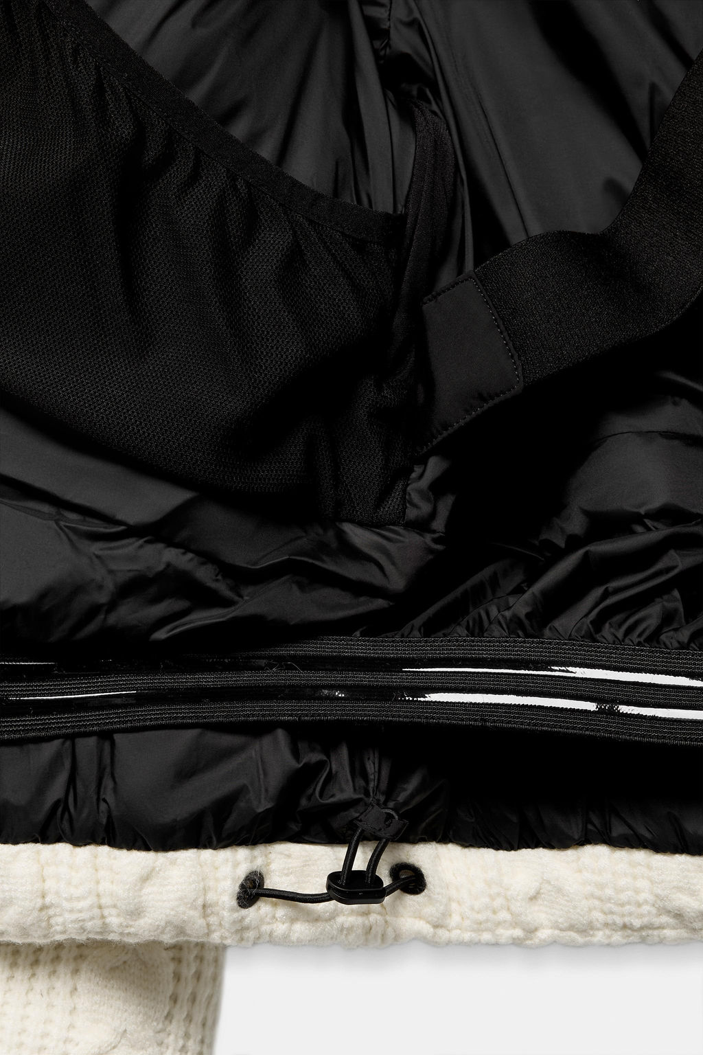 FLEECE HEIQ XREFLEX RECCO® TECHNOLOGY SKI COLLECTION PUFFER JACKET - Zara фото 30