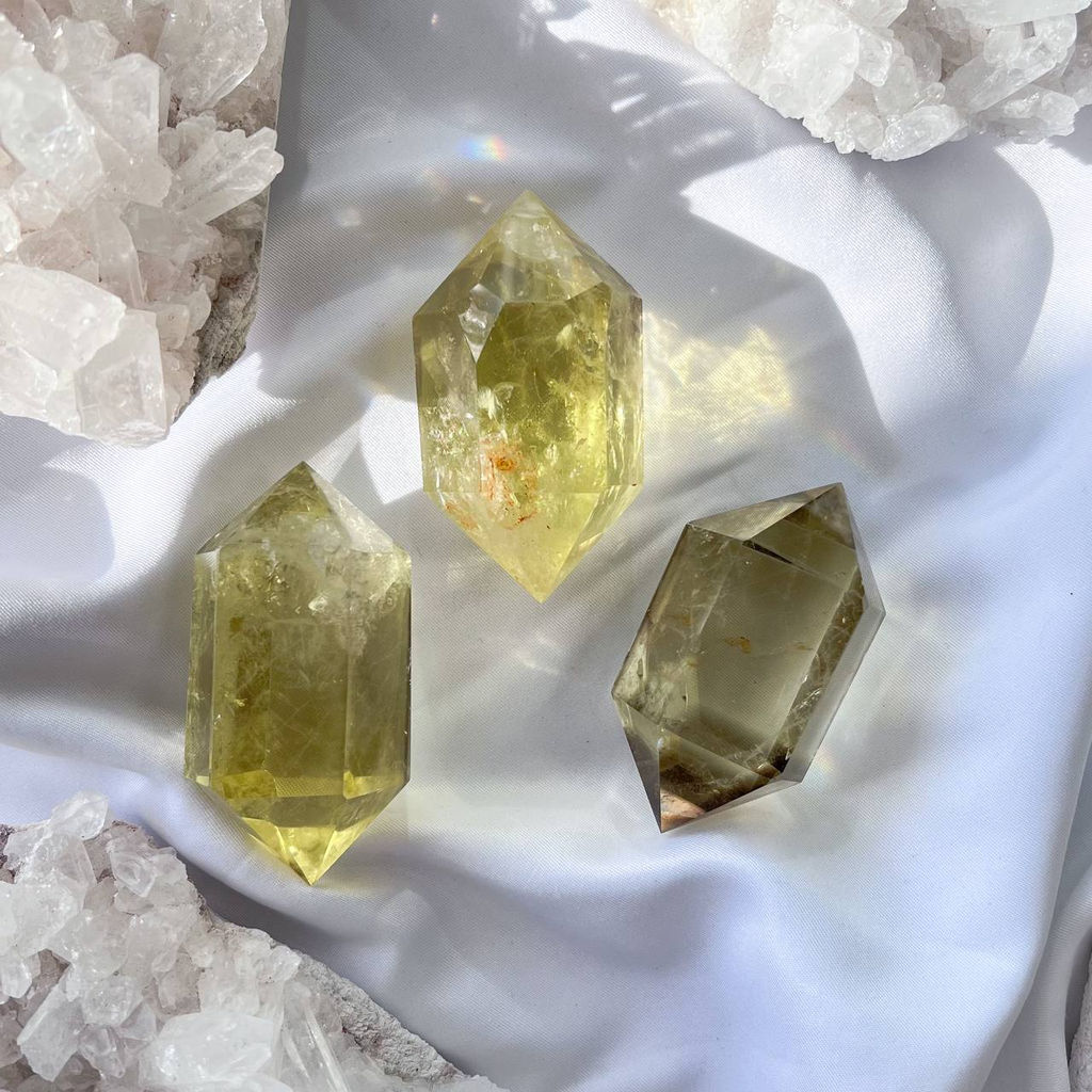 Кристалл двухконечный из Цитрина - Радуга самоцветов фото 4