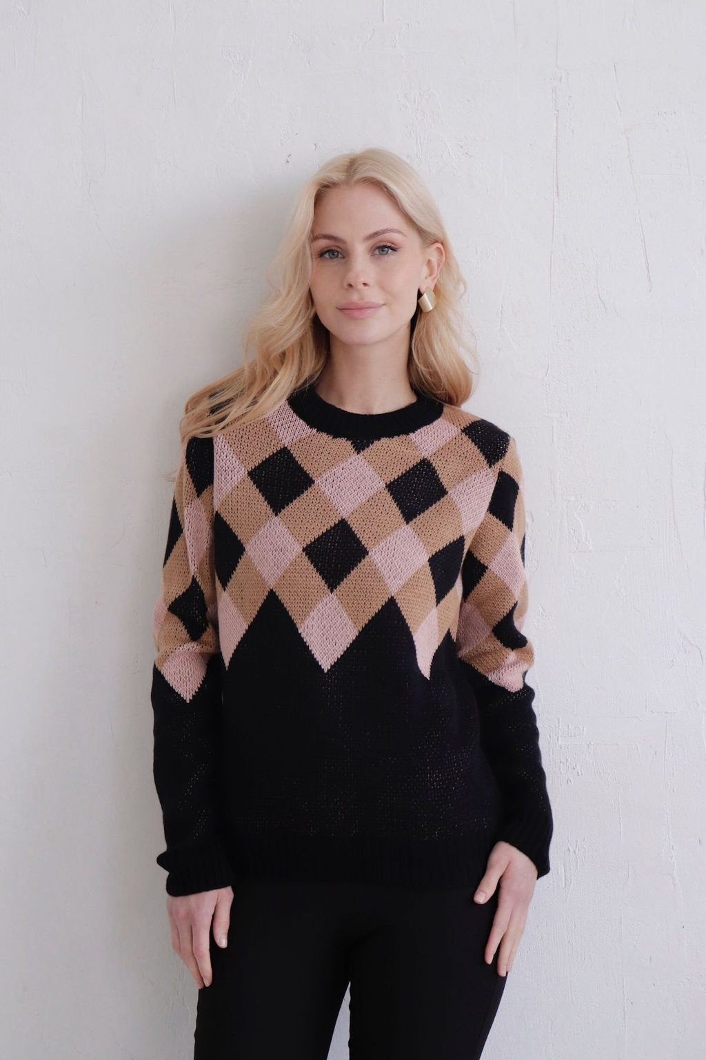 11491 Джемпер с ромбами - Martichelli фото 15