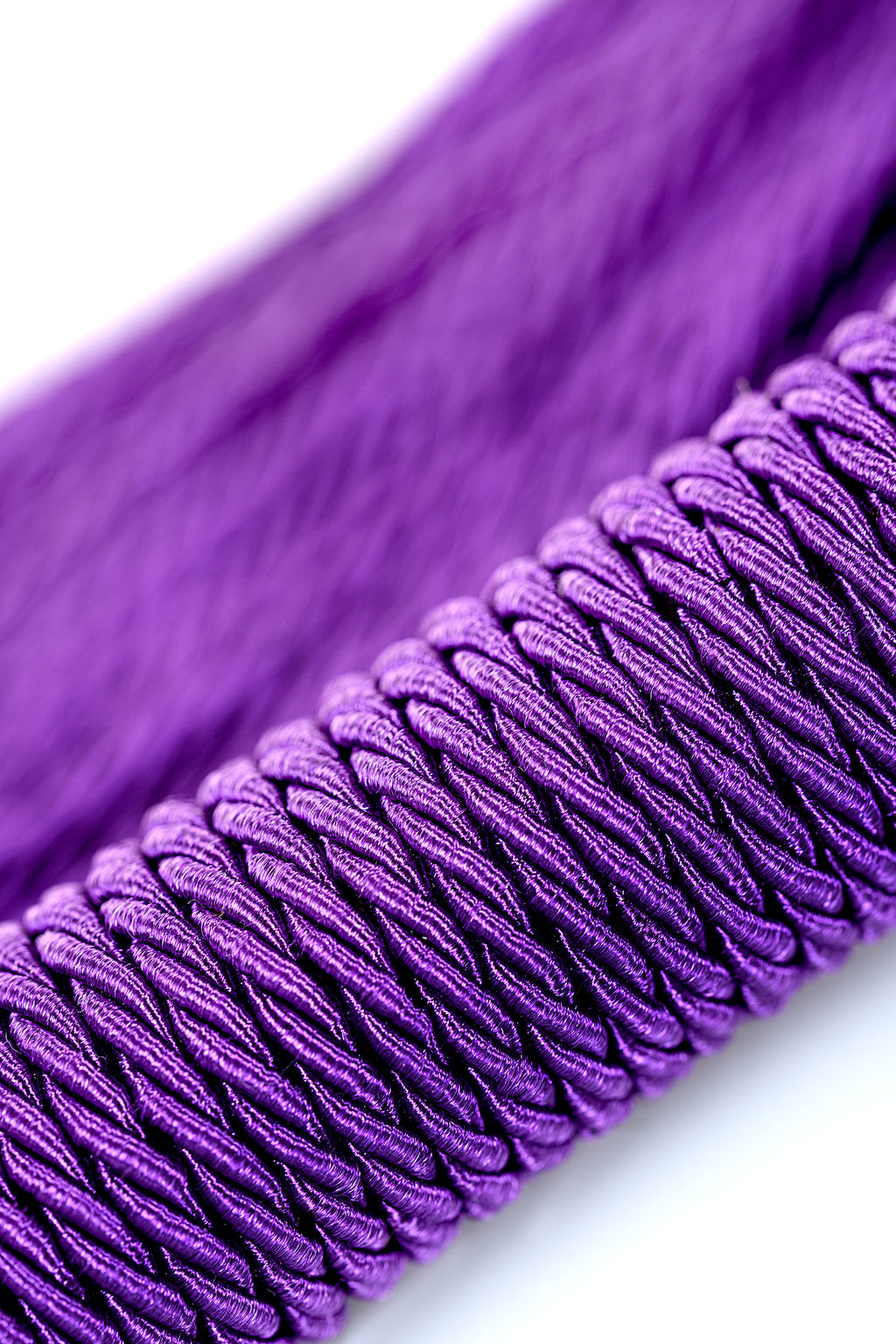 Флоггер из веревки TOYFA Theatre, текстиль, фиолетовый, 48,5 см