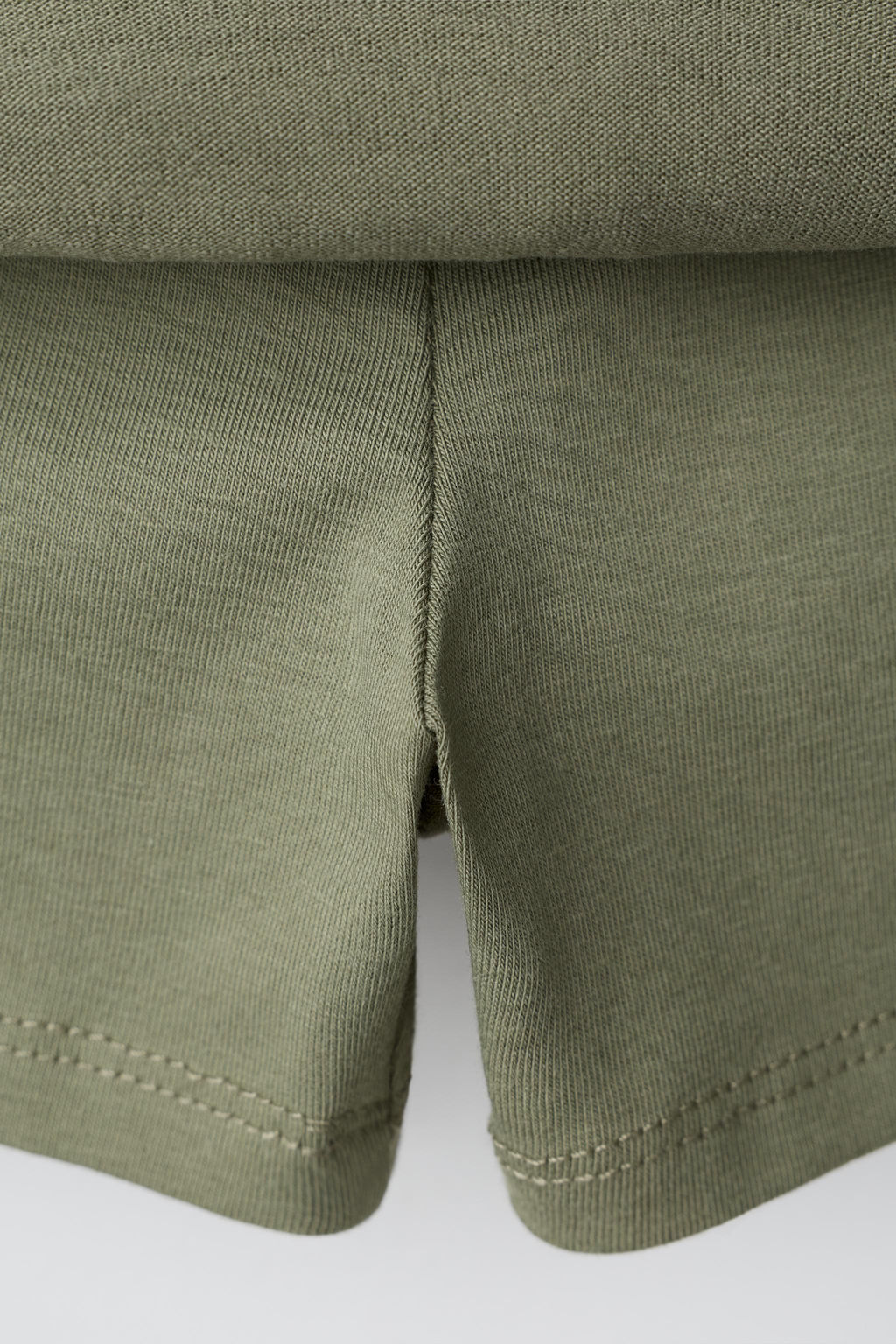 FALDA BERMUDA VOLANTES CINTURA VUELTA / Khaki - Zara фото 9