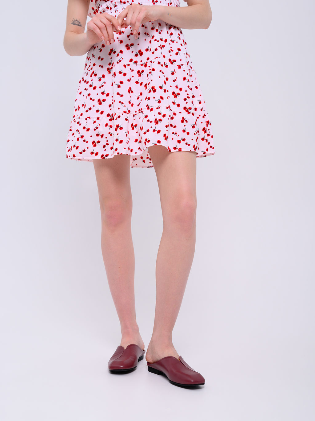 Мюли 1007.тунит205bl.Гнилая вишня