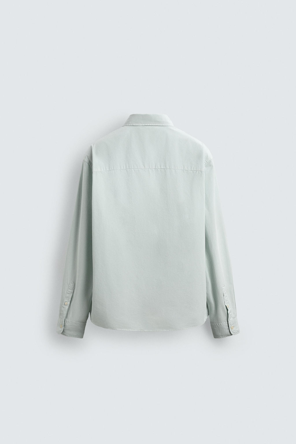 RELAXED FIT POPLIN SHIRT - Zara фото 8
