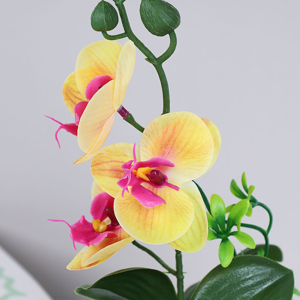 Цветочная композиция Орхидея 24 см / FH467A /уп 24/144/без индивидуальной упаковки - Галеонтрейд фото 17