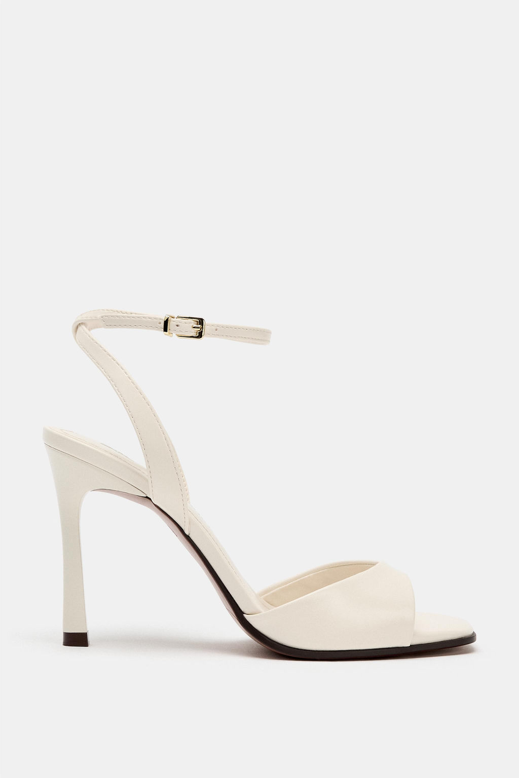 SANDALIA TAC?N / Blanco - Zara фото 2