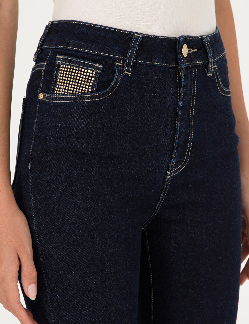 Koyu _ndigo Skinny Fit Jean Pantolon