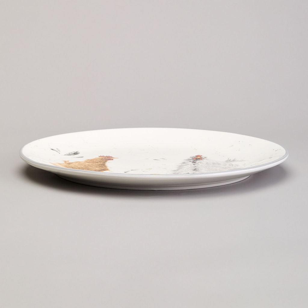 БЛЮДО ОВАЛЬНОЕ LEFARD FUNNY HENS 31,5*25,5*3 СМ (КОР=12ШТ.)  фото 4