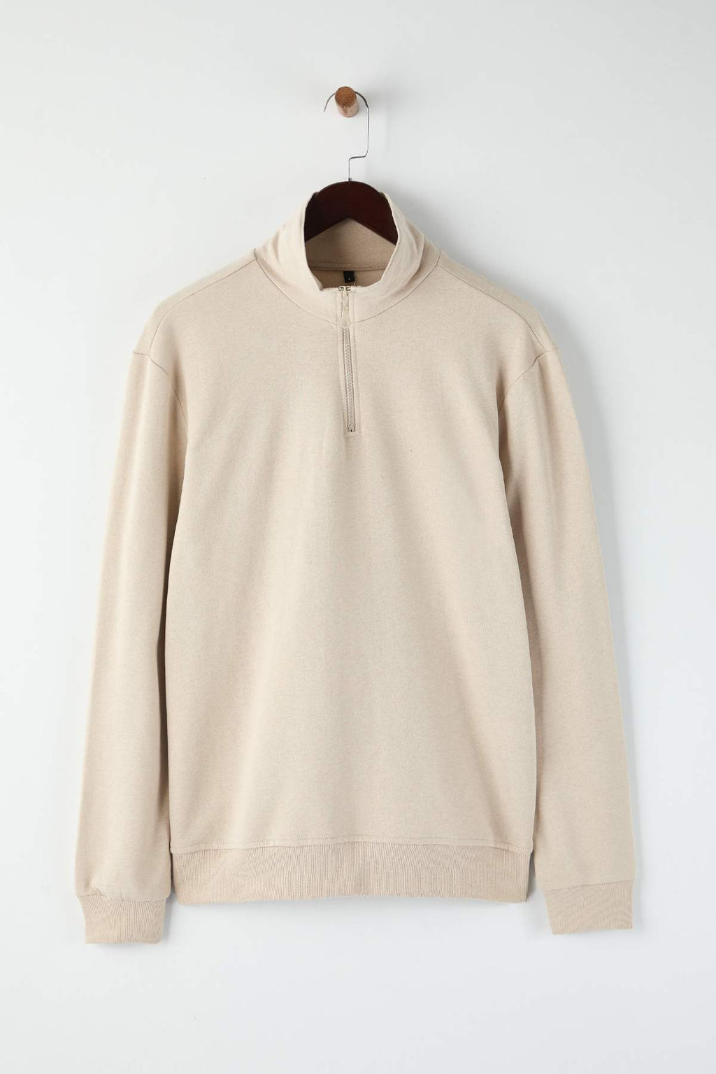 Siyah-Kar Melanj 2li Paket Regular/Normal Kesim Ici Polar/S?cak Tutan Sweatshirt TMNAW25SW00205 - Trendyolmilla фото 16