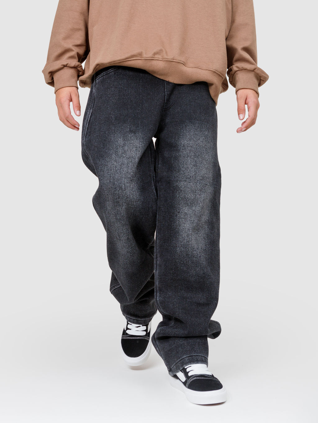 Джинсы-бананы утеплённые для мальчиков - Синий мир фото 3