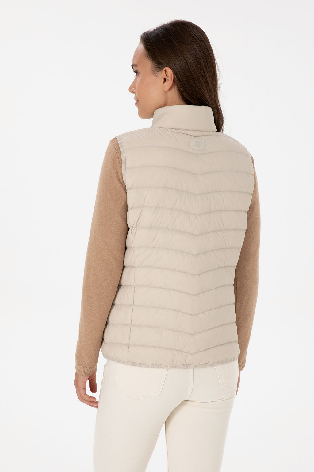 KadДn Krem Yelek - U.s. polo assn фото 5
