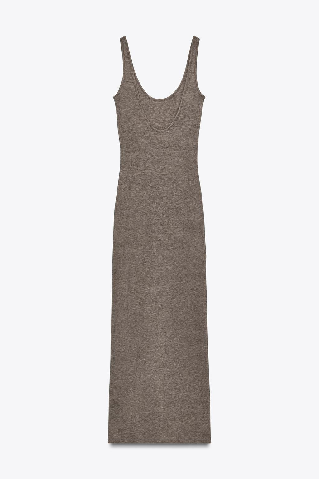 LONG STRAPPY DRESS - Zara фото 8