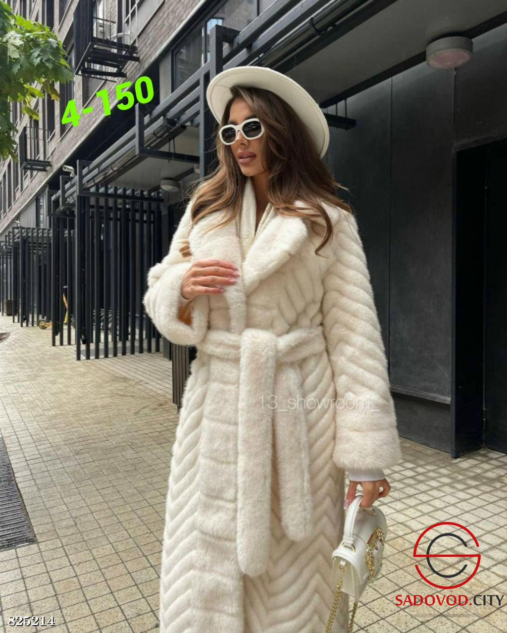 Шуба женская из искусственного меха